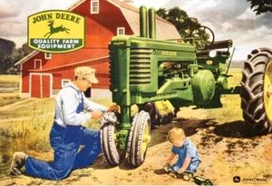 Impresión de póster artístico John Deere - Imagen 1 de 2