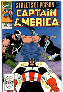 CAPITÁN AMÉRICA # 377 - Marvel 1990 (en muy buen estado-) Calles de Veneno: Parte 6 de 7 - Imagen 1 de 1