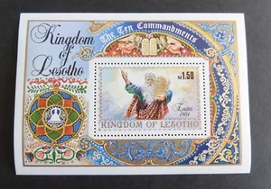 Lesotho 1984 Easter MS589 miniature sheet MS MNH UM Unmounted mint never hinged - Imagen 1 de 1