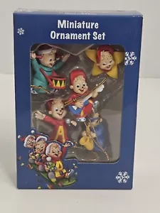 NEU ALVIN UND DIE CHIPMUNKS MINIATUR ORNAMENT SET 2009 TOYS R US WEIHNACHTEN - Bild 1 von 4