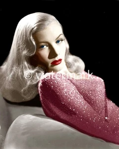 Foto de celebridad vintage de Veronica Lake 8x10 - años 40 - Glamour de actriz de la Edad de Oro - Imagen 1 de 1