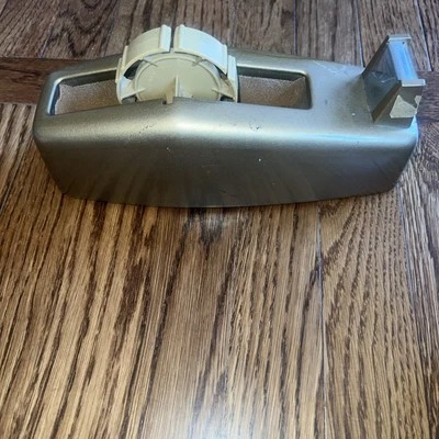 De colección. Dispensador de cinta escocesa, metal dorado, minería de Minnesota y Mfg. Co. 55519, EE. UU. Foto 1 de 4