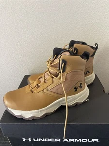 Stivali da trekking tattici Under Armour Youth Unisex UA Stellar G2 6" taglia 7 anni - marrone - Foto 1 di 7