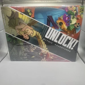 Unlock! Mythic Adventures by Space Cowboys Escape Room Board Game Complete NEW - Picture 1 of 8