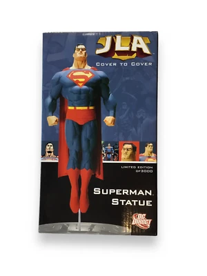 JLA CUBIERTA A CUBIERTA - ESTATUA DE SUPERMAN - LIMITADA 2349/3000 - DC DIRECT Foto 1 de 4