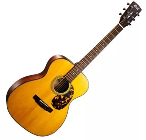Guitarra acústica sólida Cort Luce L300VF Natural OM Fishman Pickup EQ parte superior trasera - Imagen 1 de 8