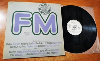 BRUCE SPRINGSTEEN Badlands TOTO BILLY JOEL ULTRA RARE SPAIN PROMO LP VINYL 1978 - Image 1 of 2