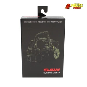 Figura NECA Saw Ultimate Jigsaw Killer Black Robe 7" (paquete casi nuevo) - Imagen 1 de 13