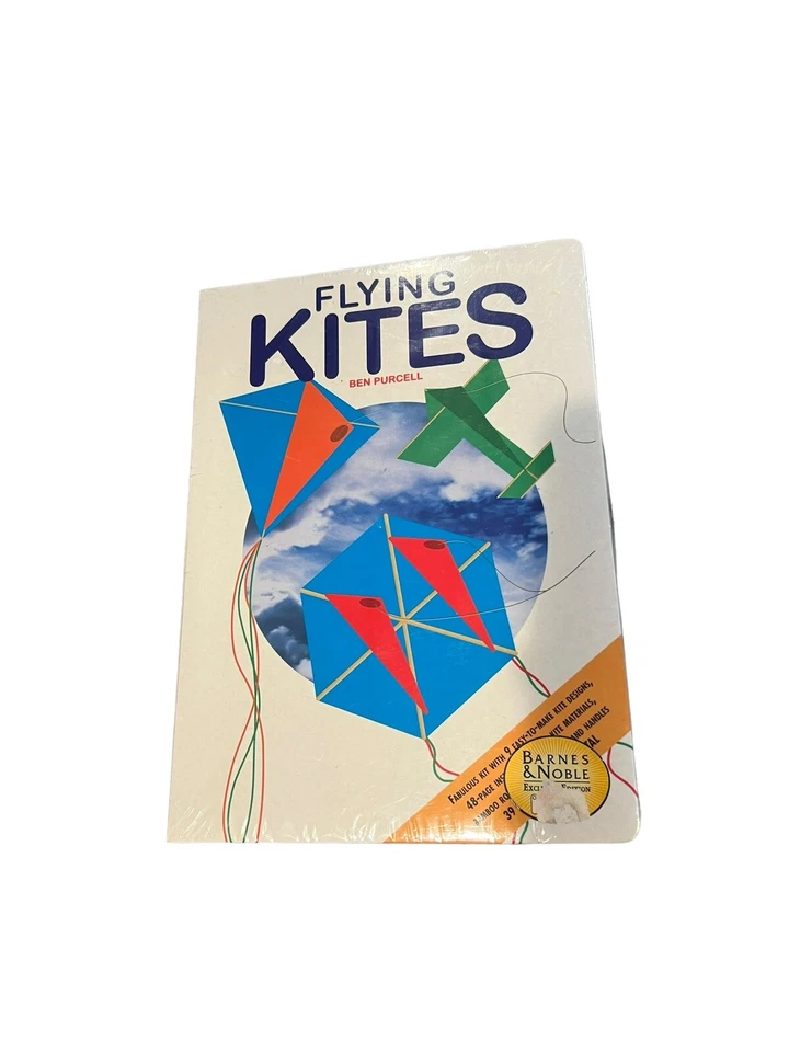 Flying Kites by Ben Purcell Kite Kit Hard to Find Book Isbn# 0760711631