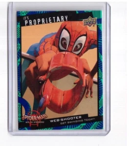 2022 UD Marvel Spider-Man INTO THE SPIDER-VERSE Its Proprietary Wes-Shooter (II) - Bild 1 von 2
