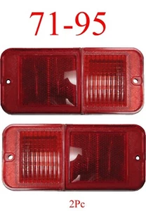 71 95 Chevy Van 2Pc Standard Red Rear Side Lights G10 G20 G30 GMC - Bild 1 von 4