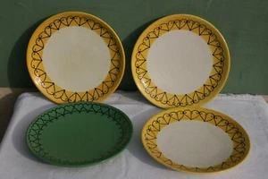 Henriot Quimper Primavera 4er Set Steingutteller ** - Bild 1 von 6