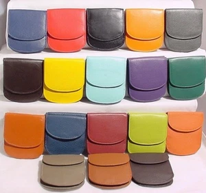 NAPA LEDER GELB TAXI CABI GELDBÖRSE UNISEX # ROT dunkelbraun grün schwarz - Bild 1 von 31