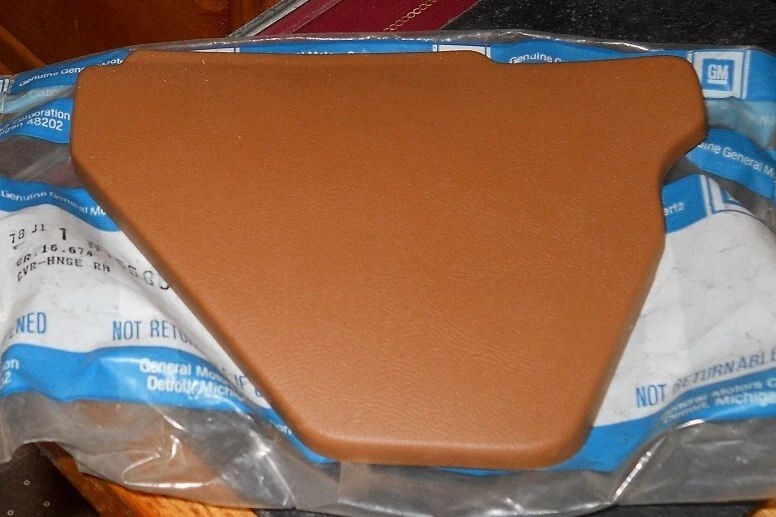 NOS 1985-88 Chevrolet Astro RH  Upper Hinge Seat Cover - Image 1 of 1