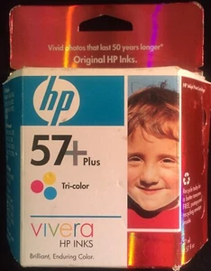 HP 57+ Plus Tri-Color Vivera Tinte CB278AN Datum Dez 2009 - Bild 1 von 5