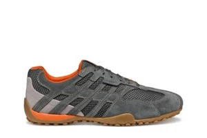 Zapatillas Geox U Snake Original A grey cordones RESPIRA Trend NUEVO U55MNA C1006 - Imagen 1 de 1