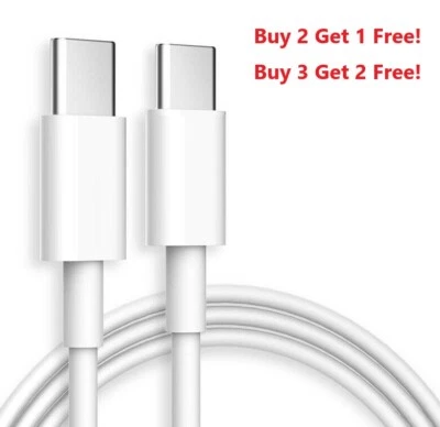 For Samsung S22 S23 /Plus/Ultra USB-C to USB-C Cable Fast Charge Type C  Cord - Image 1 of 4