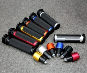 Empuñaduras de mano con barra de mango de 7/8" adecuadas para Hayabusa Bandit Katana GSX-R SV TL RGV GSF - Imagen 1 de 13
