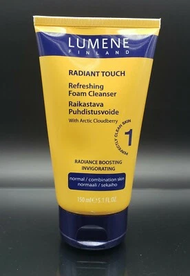 Limpiador de espuma refrescante Lumene Radiant Touch 5,1 fl. oz. RARO! Foto 1 de 3