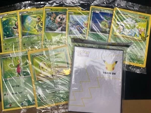 Übergroßes erstes Partner-Set und Mappe - Pokemon 25. Jahrestag Feierlichkeiten - Bild 1 von 2