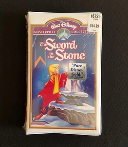 Disney's Masterpiece Collection The Sword in the Stone Sealed VHS Tape - Picture 1 of 1