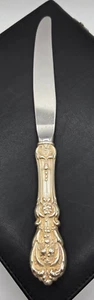 Coltello da tavola Reed & Barton Francis I - Sterling 9-1/4" senza monogramma - Foto 1 di 9