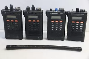 Non testé, incomplet : Lot de 4 talkie Walkie MOTOROLA MX3000 (sans batterie) /F - Foto 1 di 18