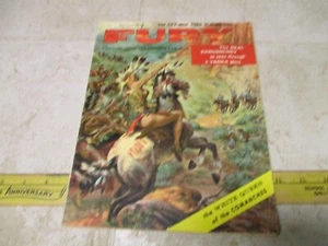 VTG Fur Mens Adventure Magazine Feb 1957 Pulp Stories Outdoors Indians - Picture 1 of 4