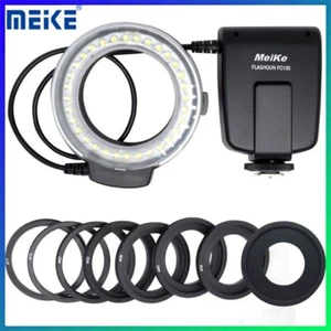 Meike FC-100 FC100 LED Macro Ring Flash Light for Canon Nikon Olympu DSLR Camera - Picture 1 of 10