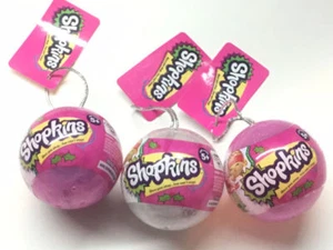 Lote (3) Adornos Sorpresa Navidad 2016 Exclusivo Shopkins Nuevo - Imagen 1 de 1