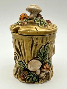 Lefton Mushroom Forest Sugar Canister 6358 Replacement 5" Tall 1970 Ceramic - Picture 1 of 9