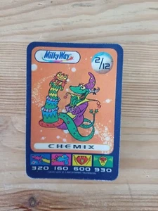 Vintage Card 3D Holographic Spacix Milky Way - Chemix 2/12 - Foto 1 di 1