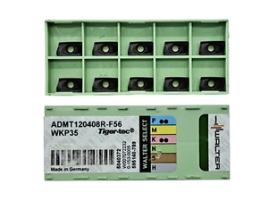 Fräswendeplatte ADMT120408R-F56 WKP35 für Stahl - 10 Stück Neu! - Bild 1 von 1