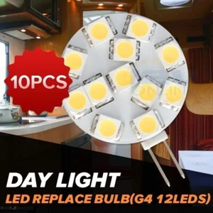 10 X 12V LED G4 Reemplazar Bombilla Bi-pin JC10/20W RV Marina Barco Lámpara Foco PW - Imagen 1 de 6