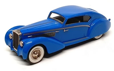 Top Marques 1/43 Scale EC1 - 1938 Delage D8-120 Aerocoupe - Blue 1 Of 150 - Image 1 of 4