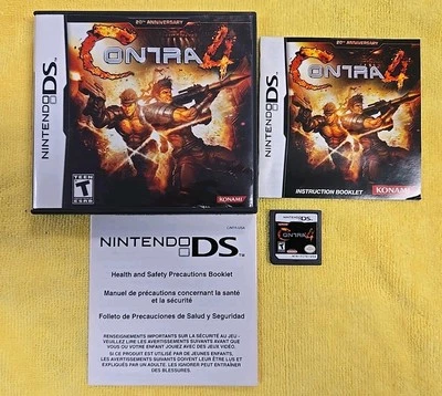 Contra 4 (Nintendo DS, 2007) CIB. Tested. North American version. - Image 1 of 4