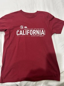 Large Kids Youth Short Sleeve Shirt Gracie Barra CompNet Jiu Jitsu Competitor - Picture 1 of 3