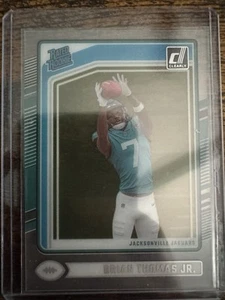 2024 Panini Clearly Donruss - Rated Rookie Brian Thomas Jr. #64 (RC) - Picture 1 of 2