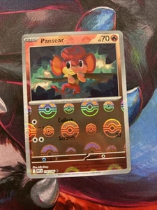 Pansear (Modello Poke Ball) 014/086 Sv: White Flare Holo Pokemon TCG - Foto 1 di 2