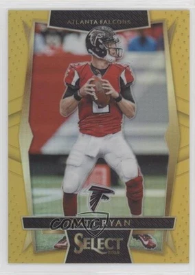 2016 Panini Select Concourse Gold Prizm /10 Matt Ryan #97 - Image 1 of 2