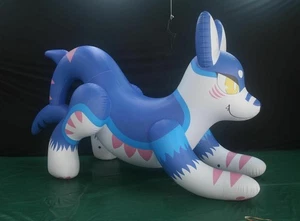 Withstand 300 Pounds of Body Weight Gray inflatable fox 6.56 Inch Long - Picture 1 of 5