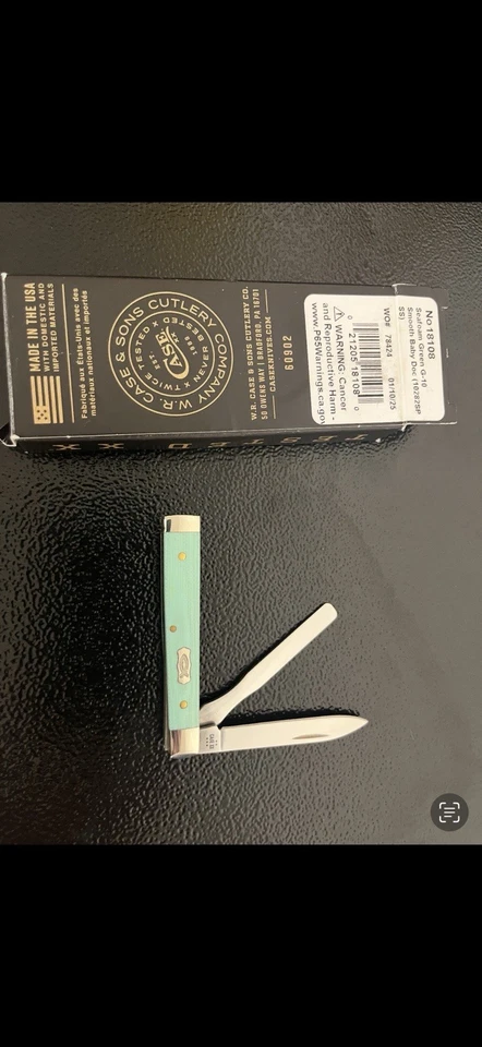 Seafoam Green G-10 Smooth Baby doc Foto 1 de 1