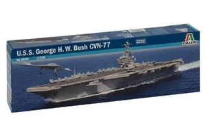 Italeri 5534S 1:720 - USS George H.w.Bush Cvn-77 Italeri 5534S 1:720 - USS Georg - Picture 1 of 10