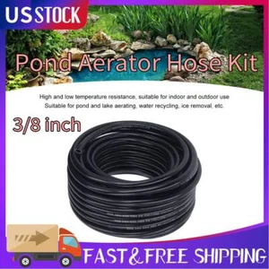 Kit tubo aeratore stagno PVC 100 piedi 3/8 pollici affondamento barra raccordo pompa aria tubi US - Foto 1 di 12