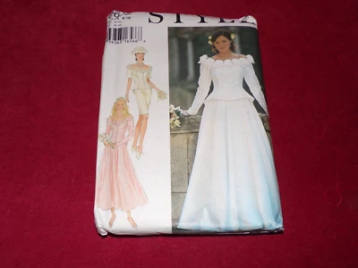 🌼 STYLE #2602 - LADIES BRIDAL JACKET & THREE LENGTH SKIRT PATTERN 8-18 FF - Image 1 of 2