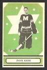 1933 O-PEE-CHEE 59 DAVE KERR VERY GOOD CONDITION ~ ROOKIE CARD MONTREAL MAROONS