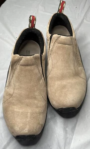 Merrell Shoes Men's 9.5 Beige Jungle Moc Closed Toe Slip on Classic Taupe - Picture 1 of 4