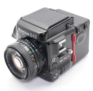 Mamiya 645 PRO TL con C 80mm 2.8 N 120 Película Trasera Equipo Completo - Imagen 1 de 10