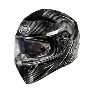 CASCO INTEGRALE - PREMIER DEVIL CARBON ST8 - OMOLOGATO ECE 2206 BIANCO - Imagen 1 de 6