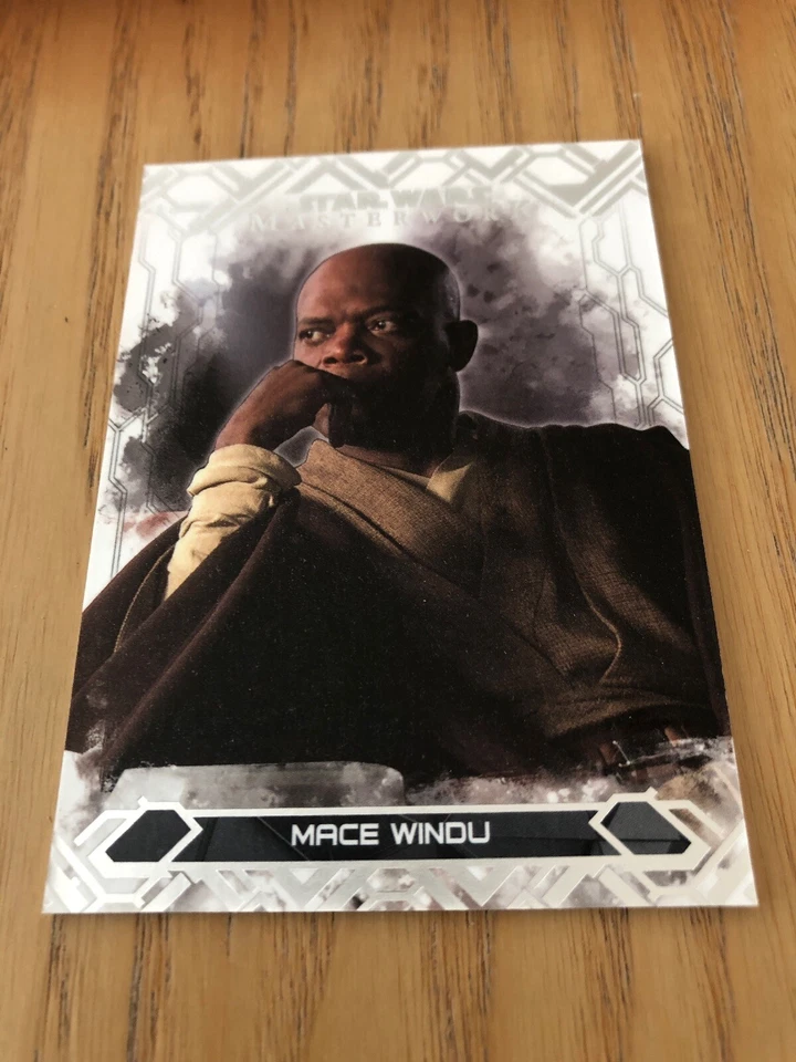 2017 Star Wars Masterwork Base Card #3 - Mace Windu - Image 1 of 1